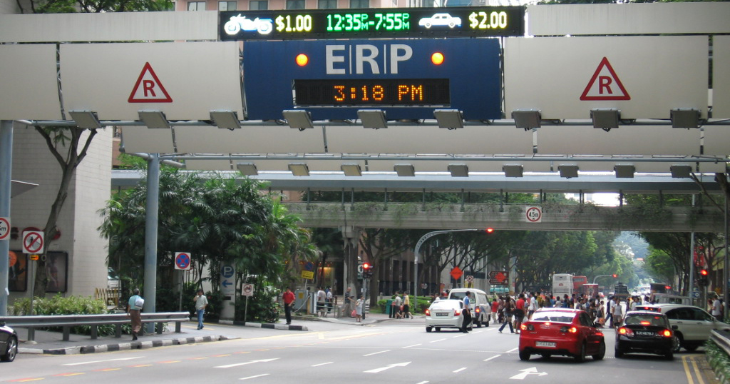 ERP Rates, Gantries and Operating Hours in Singapore (June 2021)