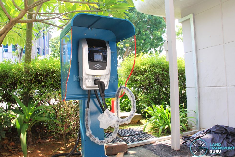 6 EV charging companies and their locations in Singapore