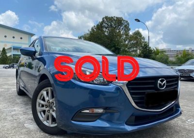 Mazda 3 2017 ($62,500)